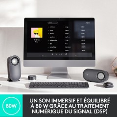 Logitech Z407 2.1-kanal Højttalersystem Grå